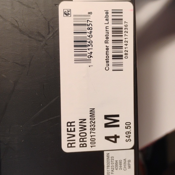 I.N.C. International Concepts Women's Size 4 Brown River Ankle Boots New In Box - Picture 9 of 10